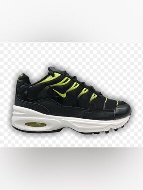 Nike Air Max Plus  Black Volt Kids Sneakers